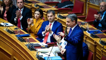 Μητσοτάκης σε Φάμελλο: Ο Καμμένος δεν σας άφησε να νομοθετήσετε τον γάμο των ομόφυλων Μητσοτάκης σε Φάμελλο: Ο Καμμένος δεν σας άφησε να νομοθετήσετε τον γάμο των ομόφυλων