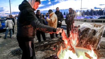 Με 200 τρακτέρ στο κέντρο των Τρικάλων οι αγρότες πριν τη συνάντηση με Μητσοτάκη