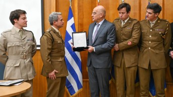Με στελέχη του βρετανικού υπ. Άμυνας συναντήθηκε ο Ν. Δένδιας