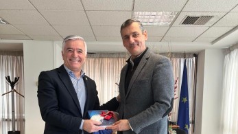Συνάντηση του δημάρχου Παιανίας με τον γραμματέα Αποκεντρωμένης και τον πρόεδρο του ΕΔΣΝΑ
