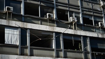 Σταδίου: έκρηξη βόμβας έξω από το υπουργείο Εργασίας