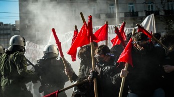 Επεισόδια στο κέντρο της Αθήνας μετά το πανεκπαιδευτικό συλαλλητήριο