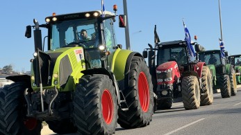 Αγρότες: έκλεισε ρεύμα της Αθηνών - Λαμίας της Αταλάντης