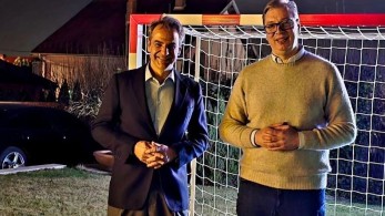 Στη Σερβία ο Μητσοτάκης: «μεγάλο φίλο» χαρακτήρισε τον Έλληνα πρωθυπουργό ο Βούτσιτς