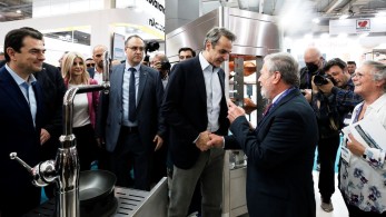 Την έκθεση Horeca επισκέφθηκε  ο Κυριάκος Μητσοτάκης
