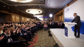 Μητσοτάκης στο Οργανωτικό της ΝΔ:  Στις 9 Ιουνίου δίνουμε στη ΝΔ μια μεγάλη νίκη