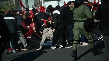 Πανεκπαιδευτικό συλλαλητήριο: άγρια συμπλοκή μεταξύ φοιτητών - υπάρχουν τραυματίες