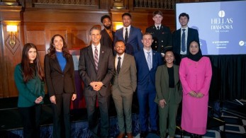 Στον Τζον Σαρμπάνις το βραβείο «ηγέτης» της  πρωτοβουλίας του Hellas and Diaspora - The Future