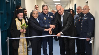 Νίκος Δένδιας: εγκαινίασε το Κέντρο Εμπειρογνωμοσύνης Ιστιοκυττάρωσης εκ Κυττάρων στο 251 ΓΝΑ