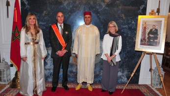 Πρεσβεία Μαρόκου: παρασημοφόρηση του Έλληνα πρέσβη Νικόλαου Αργυρού