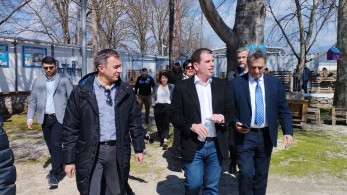 Καβάλα: επίσκεψη Δημήτρη Καιρίδη σε δομές φιλοξενίας προσφύγων