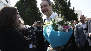 Έφτασε  Ρόδο ο Κυριάκος Μητσοτάκης- Μεταβαίνει για λίγες ώρες στην Τήλο