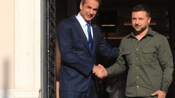 Στο λιμάνι της Οδησσού συναντήθηκαν Μητσοτάκης Ζελένσκι- Τρεις νεκροί από την έκρηξη