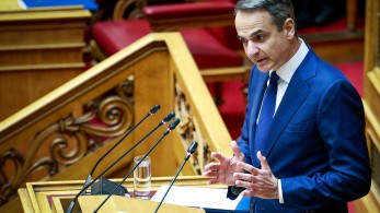 Μητσοτάκης: «Δεν θα συγκυβερνήσω με κανένα παράκεντρο» -  «Ο Ανδρουλάκης ταυτίζεται με εκδοτικό συγκρότημα»