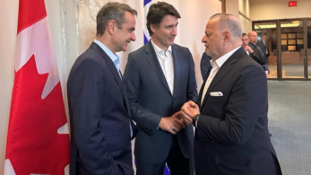 Επαφές Μυτηλιναίου στον Καναδά για τις δυνατότητες συνεργασίας με Ελλάδα - Συνάντηση με Μητσοτάκη και Τριντό