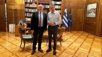 Συνάντηση Μητσοτάκη - Μεϊμαράκη για τις ευρωεκλογές