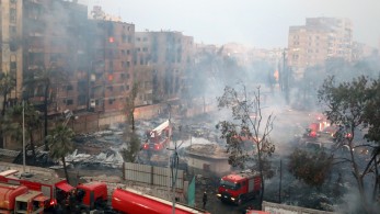 Αίγυπτος: παρανάλωμα του πυρός το κινηματογραφικό στούντιο Αλ Αχράμ - Ήταν ένα από τα 3 μεγαλύτερα στον κόσμο