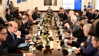 Συνάντηση Μητσοτάκη με την ελίτ της παγκόσμιας φαρμακοβιομηχανίας