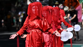 Βενετία: ακτιβιστές έβαψαν το μεγάλο κανάλι Βενετία: ακτιβιστές έβαψαν το μεγάλο κανάλι