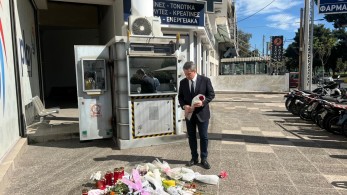 Στους Αγίους Αναργύρους ο Ανδρέας Λοβέρδος: «Δεν υπάρχουν λόγια»