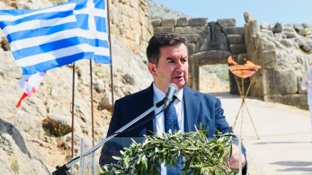 Στις Μυκήνες  βρέθηκε η Ολυμπιακή Φλόγα