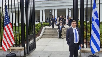 Στον Λευκό Οίκο ο δήμαρχος Ελληνικού Αργυρούπολης Γιάννης Κωνσταντάτος