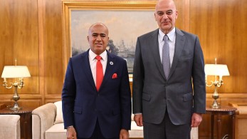 Με τον νέο πρέσβη των Ηνωμένων Αραβικών Εμιράτων συναντήθηκε ο Νίκος Δένδιας