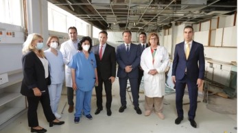 Γεωργιάδης και Θεμιστοκλέους στον «Ευαγγελισμό» για τις εργασίες  των 32 νέων κλινών ΜΕΘ