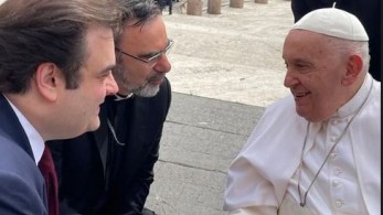 Στο Βατικανό ο Κυριάκος Πιερρακάκης - Συναντήθηκε με τον πάπα Φραγκίσκο
