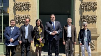 Με την πρόεδρο του European University Institute συναντήθηκε ο Πιερρακάκης