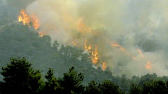 Σε κατάσταση έκτακτης ανάγκης η Κύπρος: μεγάλη πυρκαγιά καίει ανεξέλεγκτα