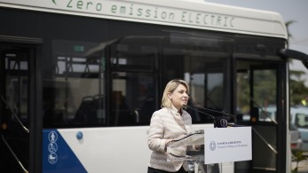 Αλεξοπούλου: «Το λεωφορείο υδρογόνου είναι μία νέα τεχνολογία που αξιολογούμε»