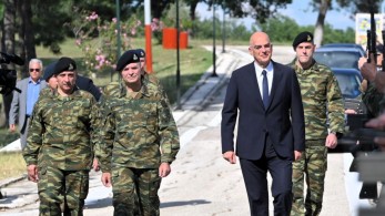 Στον Έβρο ο Υπουργός Εθνικής Άμυνας Νίκος Δένδιας