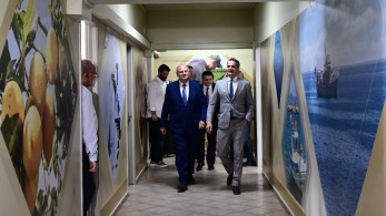 Στο υπουργείο Αγροτικής Ανάπτυξης και Τροφίμων ο Κυριάκος Μητσοτάκης (φωτό)