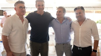 Κυριάκος Μητσοτάκης προς τους δημοσιογράφους: «Πρόβλεψη έκανα, αλλά δεν σας τη λέω»