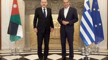 Συνάντηση Μητσοτάκη με τον αναπληρωτή πρωθυπουργό και υπουργό Εξωτερικών της Ιορδανίας