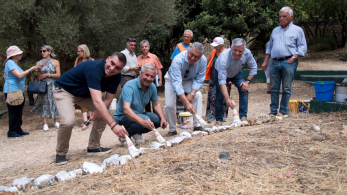 Στον Υμηττό το πρώτο μονοπάτι που δημιούργησαν o ΣΠΑΥ και το Ίδρυμα Γεώργιος Μ. Μίχαλος