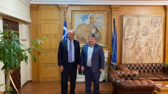 Για την ανέγερση καταφυγίου αδέσποτων ζώων συναντήθηκε ο Βορίδης με το Δήμαρχο Αχαρνών