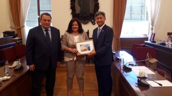 Συνάντηση της Κοινοβουλευτικής Ομάδας Φιλίας Ελλάδας-Ν. Κορέας