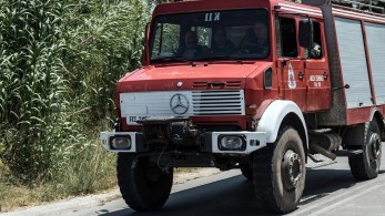 Πυρκαγιά στην Κνωσό – Κοντά σε κατοικημένη περιοχή