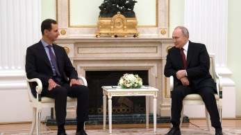 Τη διπλωματική προσέγγιση Τουρκίας - Συρίας επιδιώκει ο Πούτιν Τη διπλωματική προσέγγιση Τουρκίας - Συρίας επιδιώκει ο Πούτιν