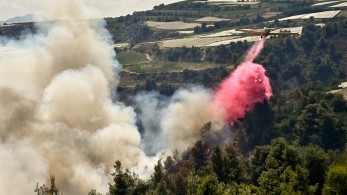 Χωρίς ενεργό μέτωπο η φωτιά στη Στιμάγκα Κορινθίας