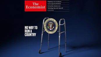 Economist: φαρμακερό εξώφυλλο για Μπάιντεν - Έβαλε στη θέση του ένα «πι»