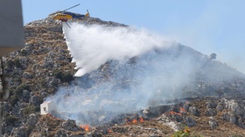 Ηράκλειο: νέα φωτιά στην Άκρια - Μήνυμα από το 112 - Εκκενώνονται 4 χωριά