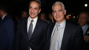 Στη δεξίωση στο Προεδρικό Μέγαρο ο Χρίστος Λιάπης