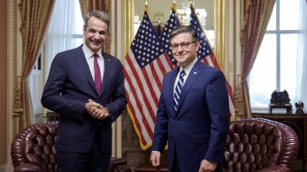 ΗΠΑ: με τον Πρόεδρο της Βουλής των Αντιπροσώπων Mike Johnson συναντήθηκε ο Μητσοτάκης