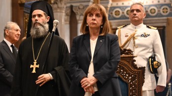 Στο αρχιερατικό μνημόσυνο για τους πεσόντες στην Κύπρο η ΠτΔ