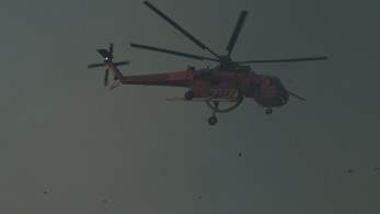 Μάχη με τις φλόγες στη Σταμάτα - Μηνύματα από το 112 για εκκενώσεις