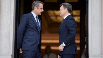 Μητσοτάκης στον πρωθυπουργό της Μολδαβίας: Στηρίζουμε την ενταξιακή προοπτική της χώρας