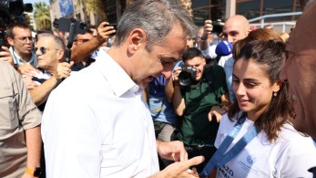 ΔΕΘ: η συνάντηση Μητσοτάκη με ολυμπιονίκες και η απολαυστική ατάκα για το πρωτάθλημα
